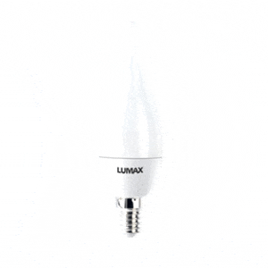 หลอดLED LUMAX จำปาฝ้า CANDLE 3W E14