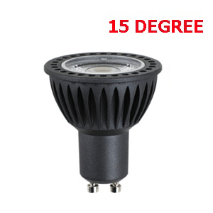 หลอดGU10-220v-7w-15degree-มุมแคบ