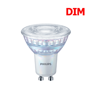 หลอดไฟ ฟิลลิปส์-LED-GU10-6.2W-2700K-3000K-4000K-36Degree